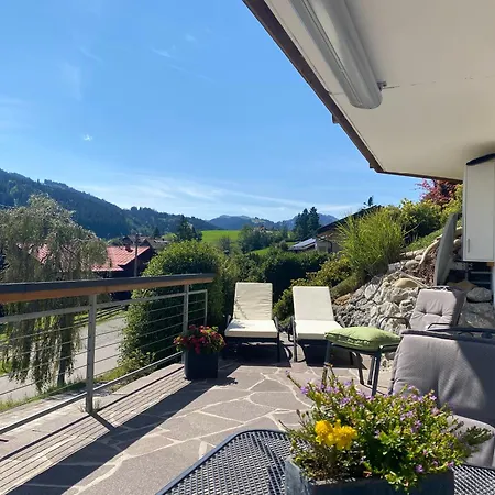 Meb Appartement, Luxurioeses Appartement, Im Chalet-Stil Nur Fuer Zwei, Mit Privater Sauna Im Oberallgaeu